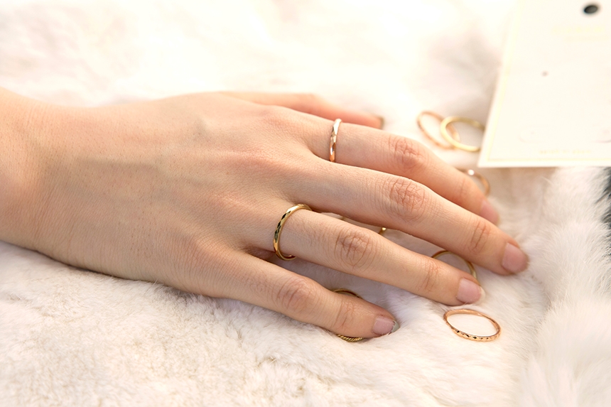 <b><p>Hollow cutting Layered Ace Ten fs Woman Pk</p></b><b><p>中空 カッティング 重ね着 エキ 十本の指 女性 ピンクゴールド ヨリヨリた 14k</p></b><br /><br /><p align='center'>