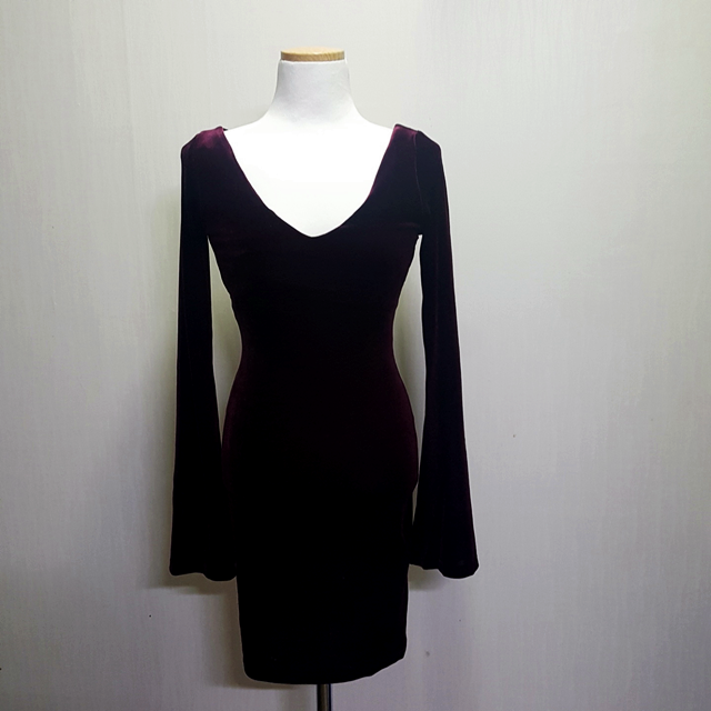 Bella One Piece Velvet Twenties Women Tight Pitt S