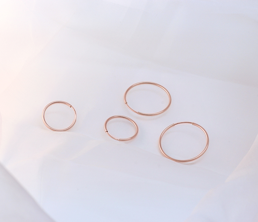 <b><p>14k Rose Gold small earring Twenties wom</p></b><b><p>14k ローズゴールド 小さな イヤリング 20代の女性 中高生 シンプル デイリー</p></b><br /><br /><p align='center'>