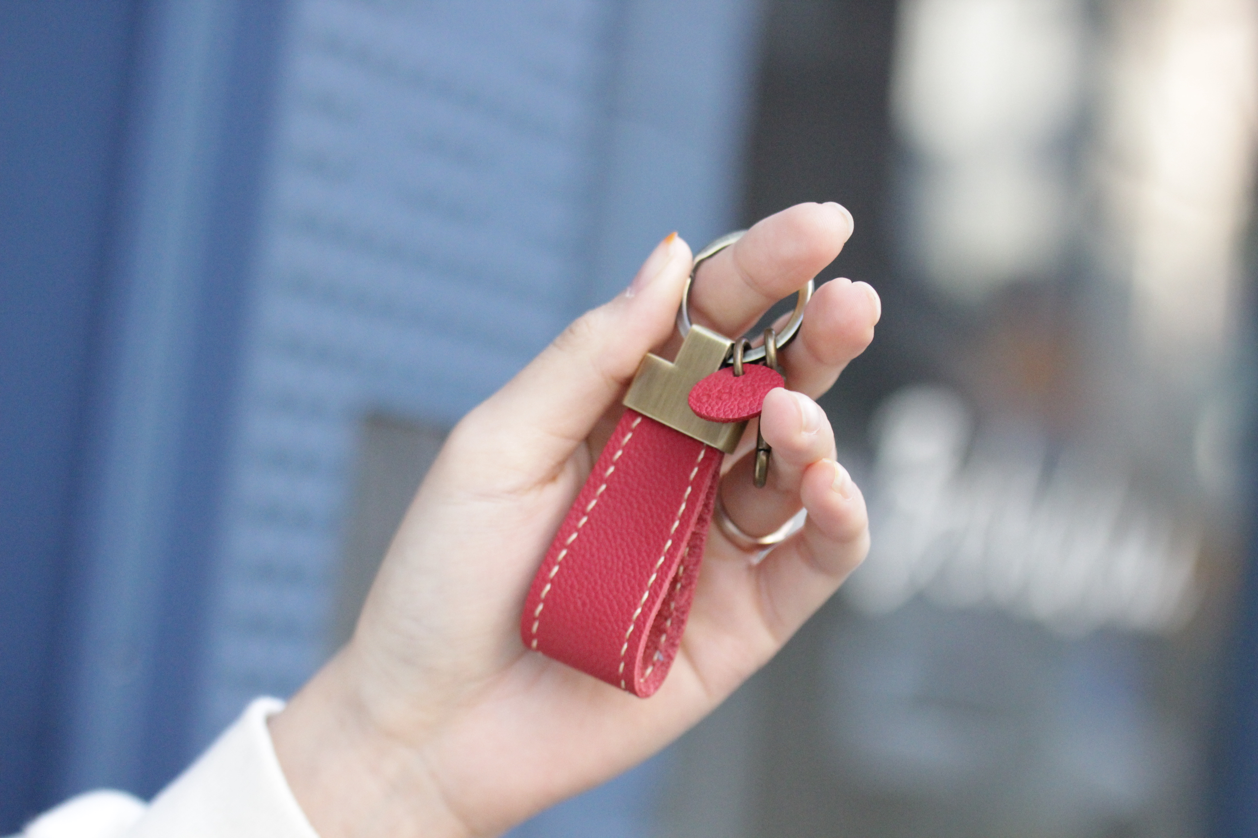 [서울종로] : 베이직 가죽키링 만들기