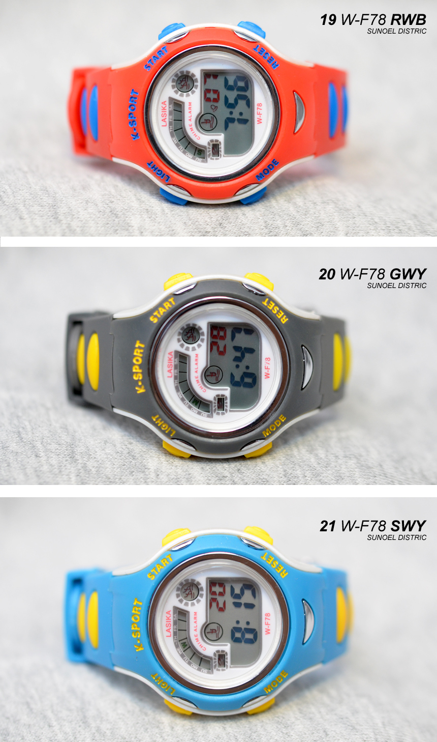 <b><p>2018 restock ♥ 3 atmosphe Werproof Elementary</p></b><b><p>2018年 再入荷 ♥ 3気圧 防水 小学生 電子 腕時計 では、F78 24種類</p></b><br /><br /><p align='center'>