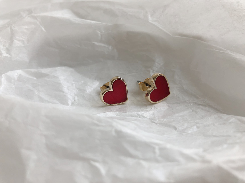 <b><p>Forever heart ring Bold sil Pl drop Unbalanced</p></b><b><p>フォーエバー ハート イヤリング ボールド シル パロップ アンバランス ハンドメイド</p></b><br /><br /><p align='center'>