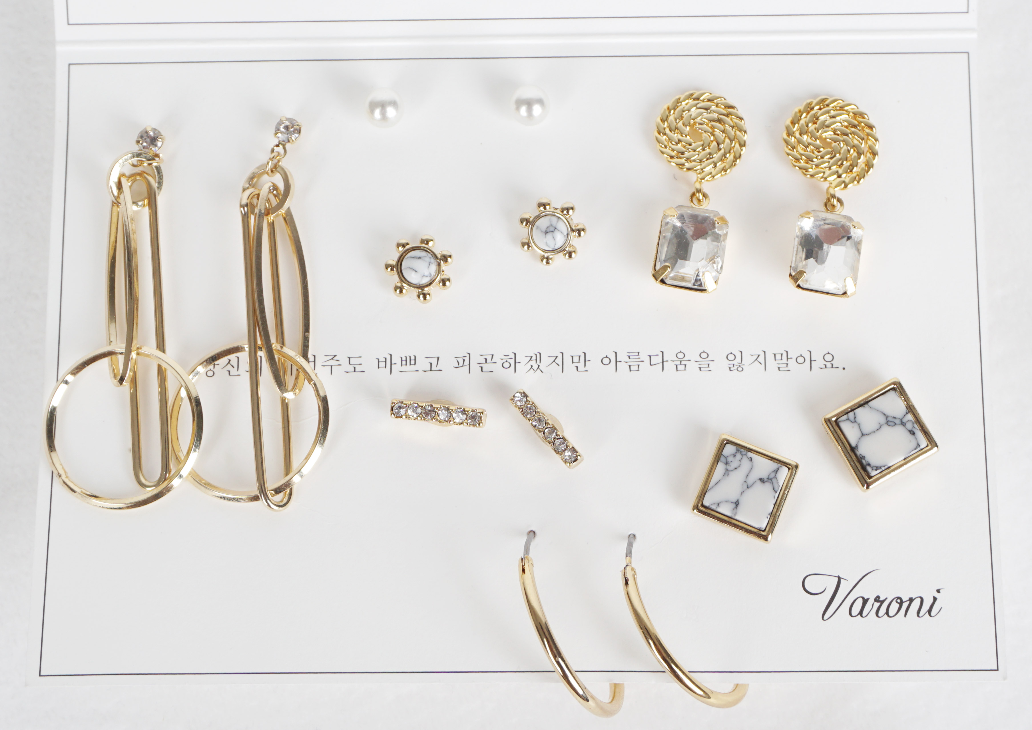 <b><p>gold Barney handmade week Wom ering Set package</p></b><b><p>ゴールド バローニ ハンドメイド 一週間 女性 イヤリング セット パッケージ ギフト</p></b><br /><br /><p align='center'>