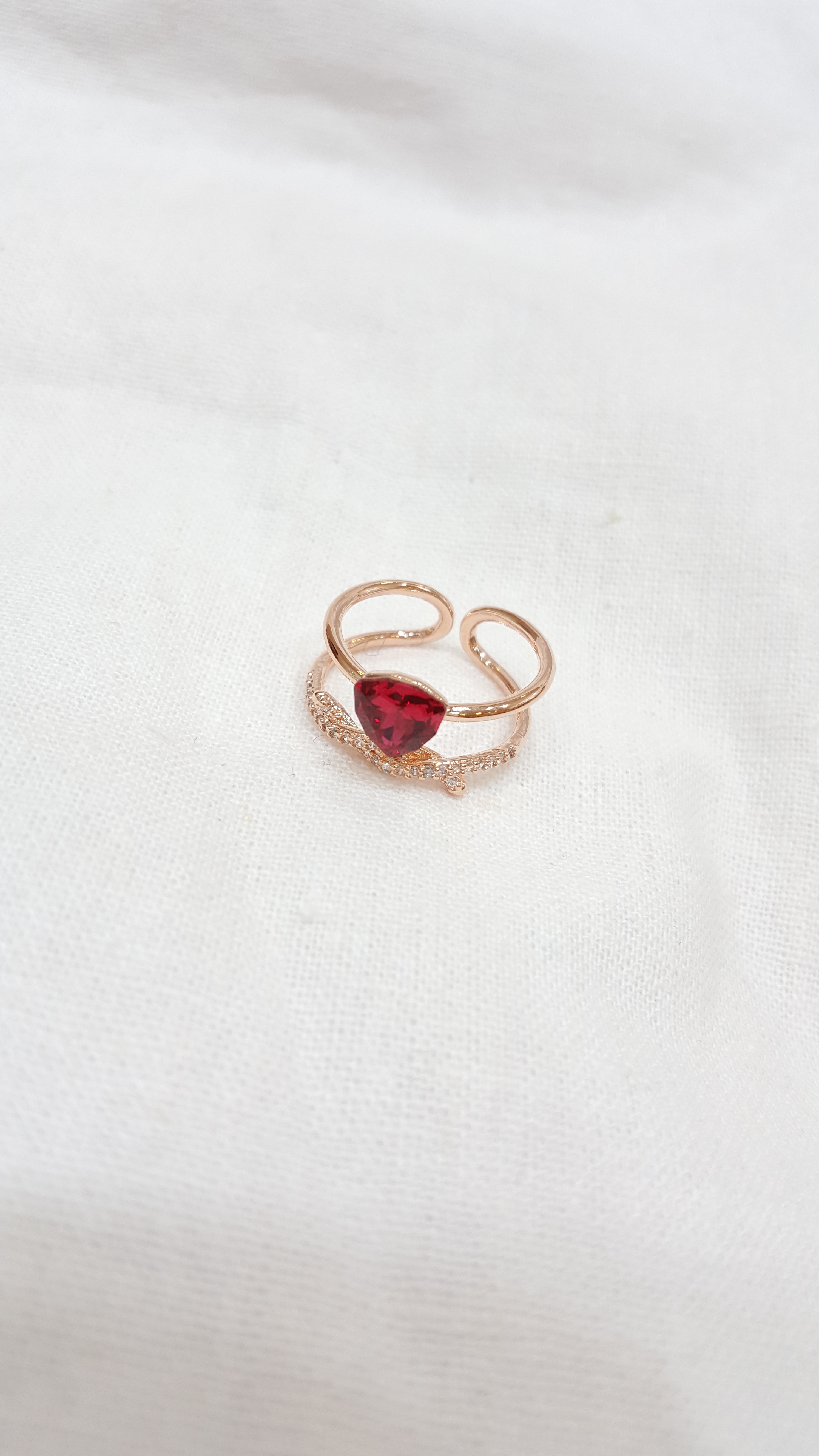 <b><p>Scarlet Red ring</p></b><b><p>スカーレットレッド リング</p></b><br /><br /><p align='center'>