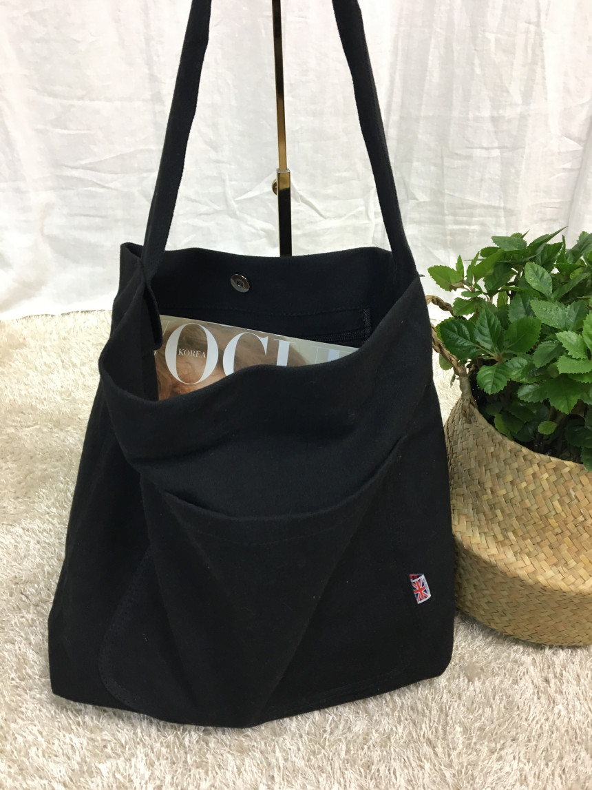 <b><p>SO MARCH Daily Pocket Eco Bag 2l Canvas Lightweigh</p></b><b><p>SO MARCHデイリーポケットエコバック2colキャンバス軽量ショルダーバッグバッグ学生プレゼント</p></b><br /><br /><p align='center'>