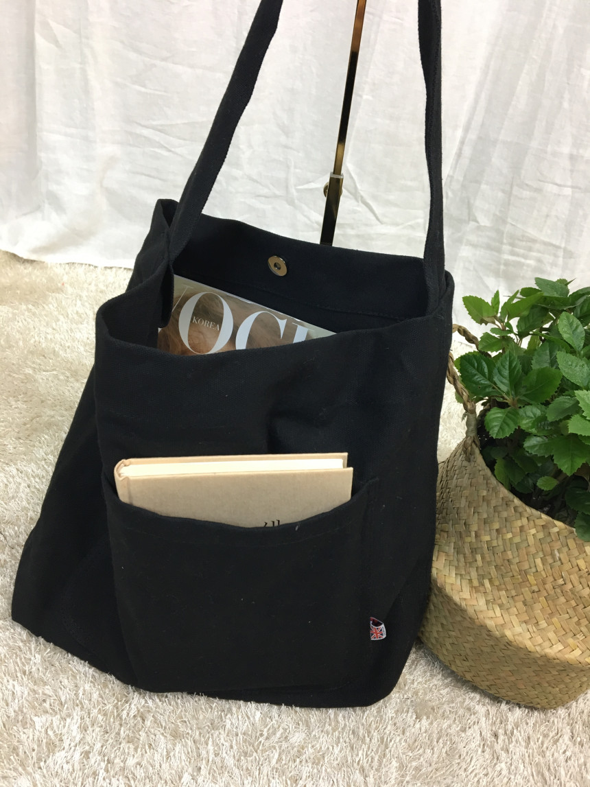 <b><p>SO MARCH Daily Pocket Eco Bag 2l Canvas Lightweigh</p></b><b><p>SO MARCHデイリーポケットエコバック2colキャンバス軽量ショルダーバッグバッグ学生プレゼント</p></b><br /><br /><p align='center'>