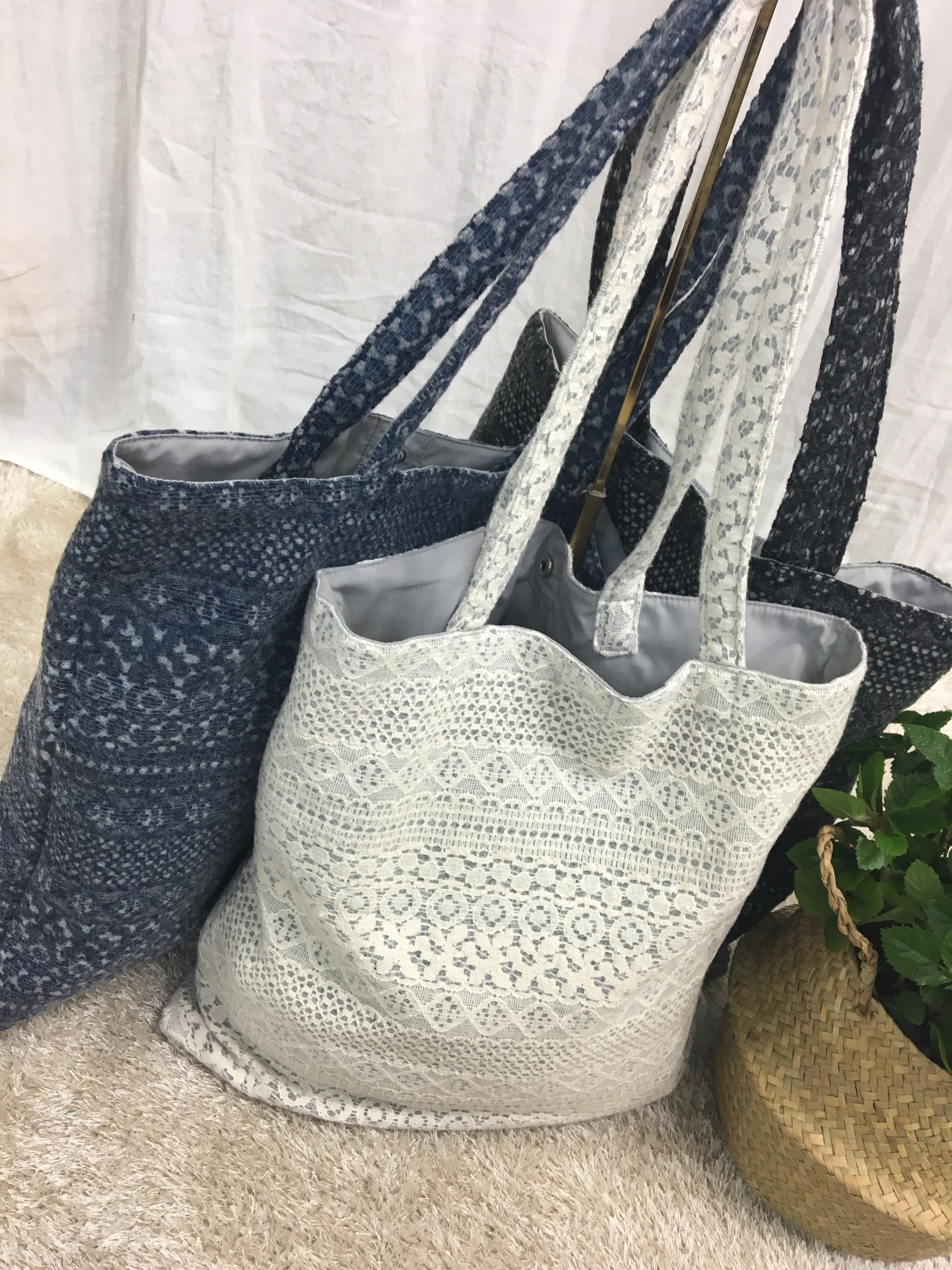 <b><p>SO MARCH Spring Race Eco Bag 3l Light Shoulder</p></b><b><p>SO MARCH春レースエコバッグ3col軽量バッグショルダーバッグ感性 레이스에코백</p></b><br /><br /><p align='center'>