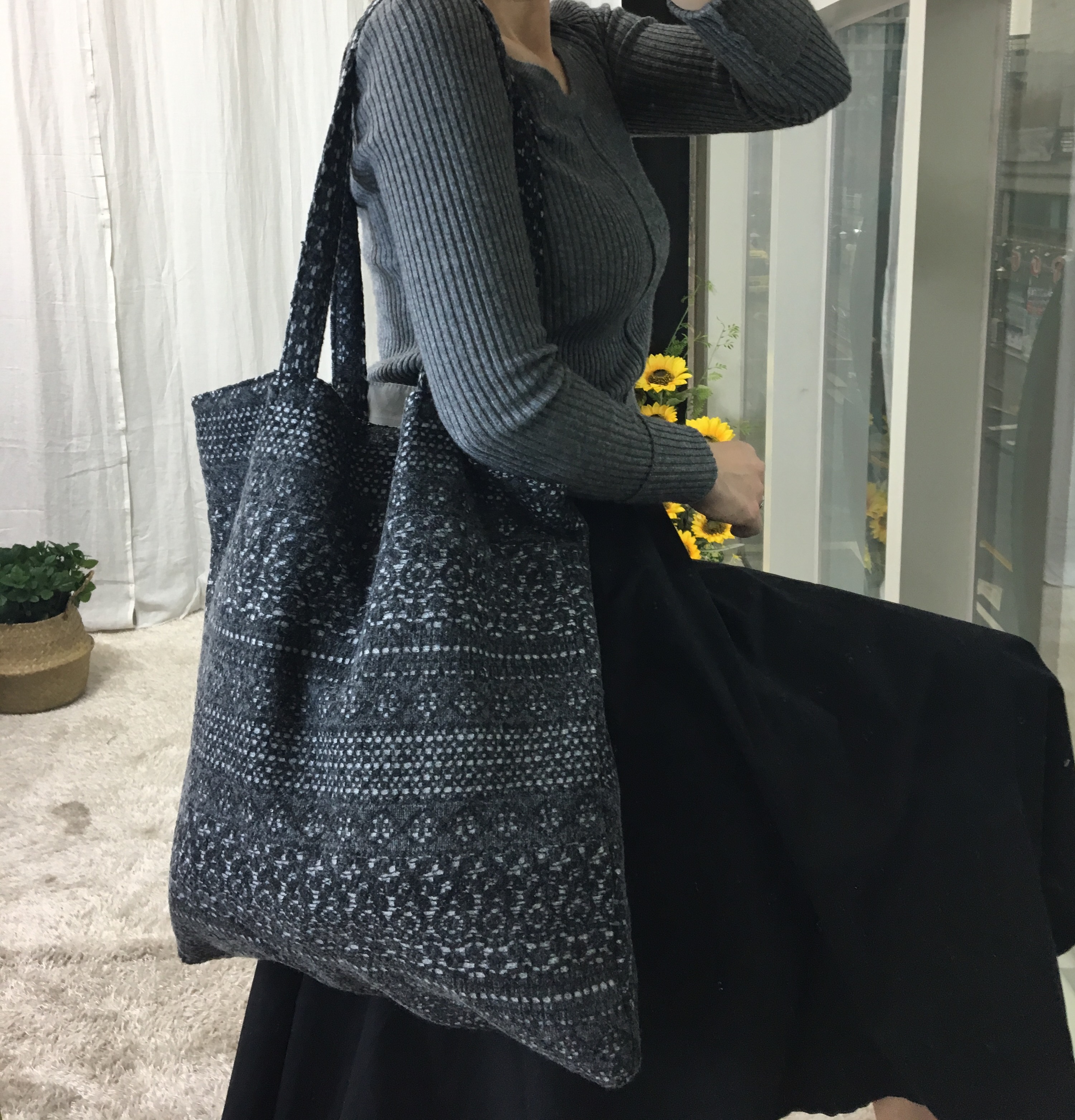 <b><p>SO MARCH Spring Race Eco Bag 3l Light Shoulder</p></b><b><p>SO MARCH春レースエコバッグ3col軽量バッグショルダーバッグ感性 레이스에코백</p></b><br /><br /><p align='center'>