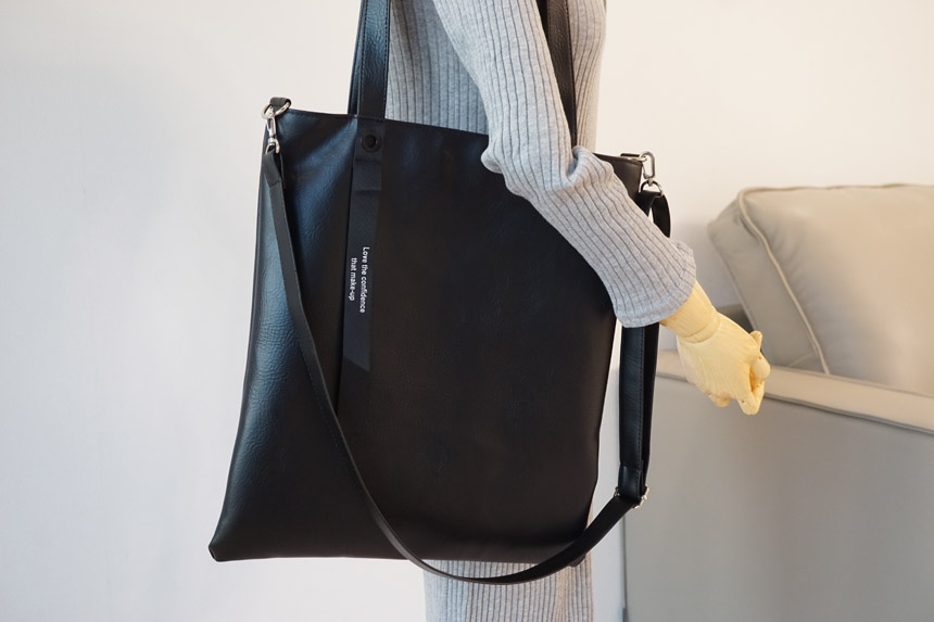 <b><p>Leather Eco Bag Daily 20's Female Black</p></b><b><p>レザーエコバッグデイリーバッグ20代の女性ブラック魅力があるスタイルのリボン個性ミニマリストリングレ</p></b><br /><br /><p align='center'>