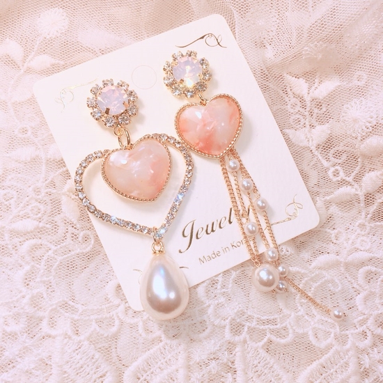 <b><p>Pitch jelly Heart Erings Good pot cycle Bl-bl</p></b><b><p>ピッチゼリー ハートピアス ポイントサイクル良い ケバケバした ユニークアクセサ</p></b><br /><br /><p align='center'>