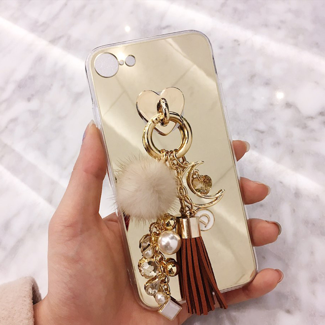 <b><p>Galaxy Note Pom foam Initi Keyring Tassel</p></b><b><p>ギャラクシーノート8ポンポンがイニシャルキーリングタッセルケースiPhone 8のガールフレンドの贈</p></b><br /><br /><p align='center'>
