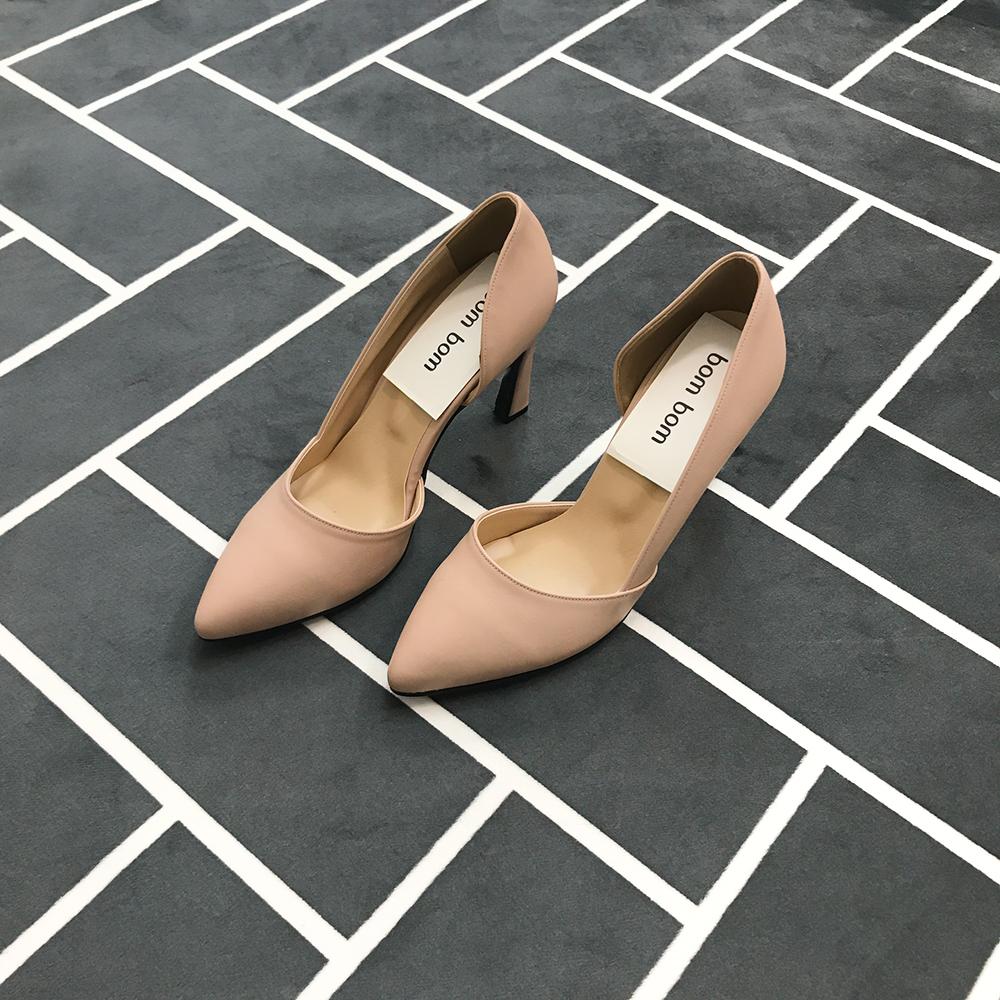 <b><p>Mourning Korean Stiletto pump high heel Good</p></b><b><p>無排 韓国語 スティレット パンプス ハイヒール ポイントサイクル良い スタイリッシュ</p></b><br /><br /><p align='center'>