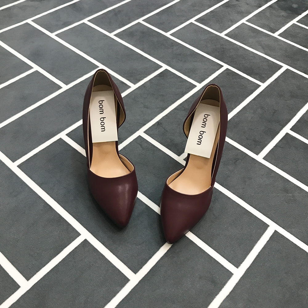 <b><p>Mourning Korean Stiletto pump high heel Good</p></b><b><p>無排 韓国語 スティレット パンプス ハイヒール ポイントサイクル良い スタイリッシュ</p></b><br /><br /><p align='center'>