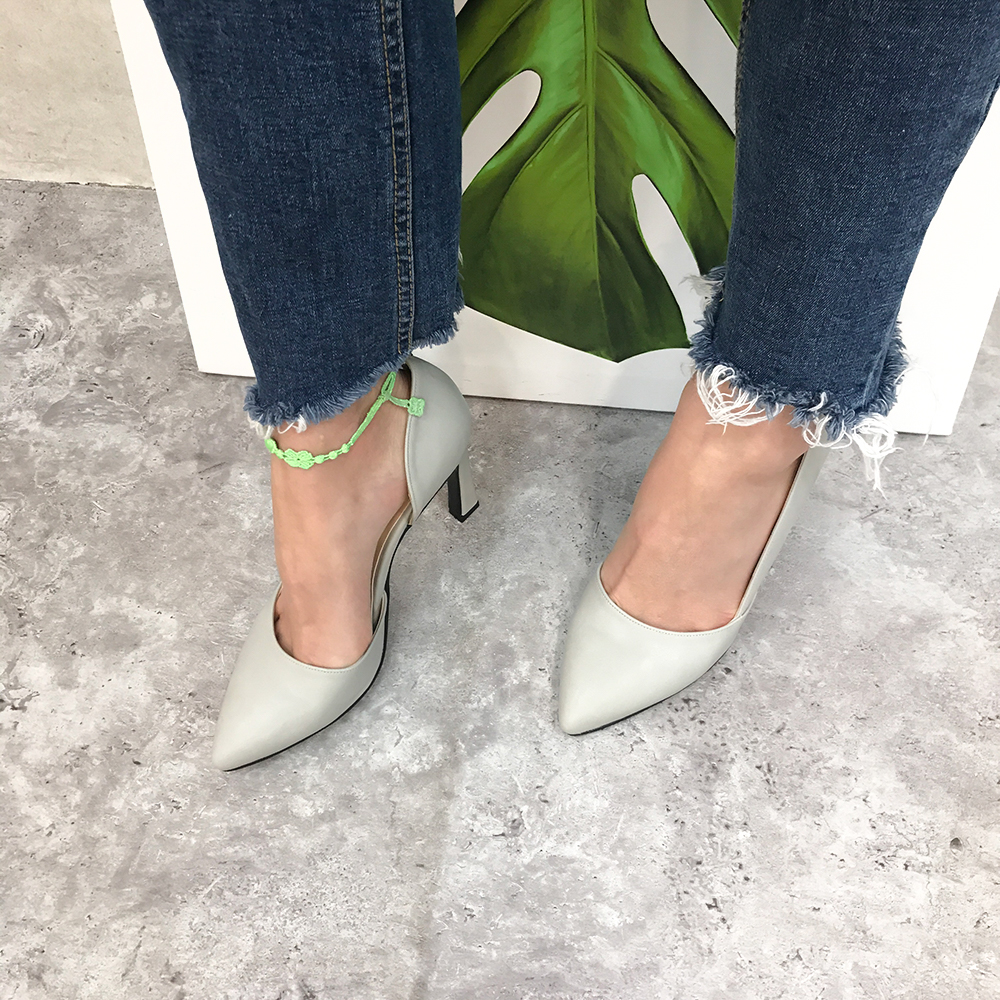 <b><p>Mourning Korean Stiletto pump high heel Good</p></b><b><p>無排 韓国語 スティレット パンプス ハイヒール ポイントサイクル良い スタイリッシュ</p></b><br /><br /><p align='center'>