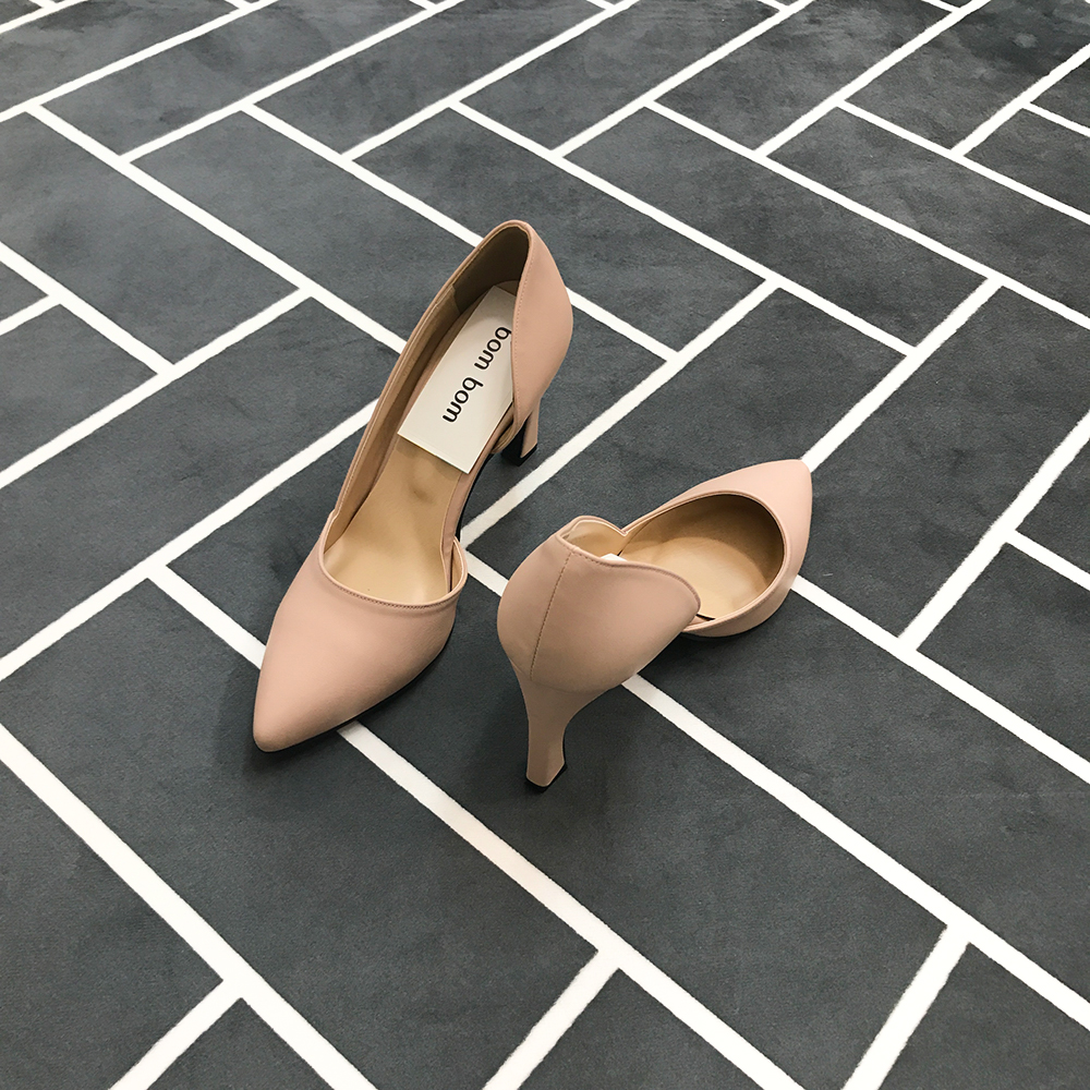 <b><p>Mourning Korean Stiletto pump high heel Good</p></b><b><p>無排 韓国語 スティレット パンプス ハイヒール ポイントサイクル良い スタイリッシュ</p></b><br /><br /><p align='center'>