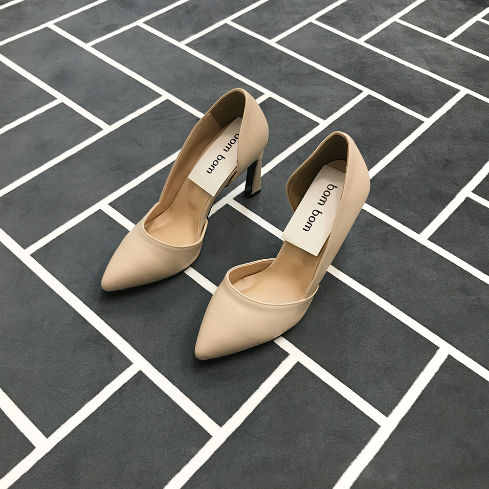 <b><p>Mourning Korean Stiletto pump high heel Good</p></b><b><p>無排 韓国語 スティレット パンプス ハイヒール ポイントサイクル良い スタイリッシュ</p></b><br /><br /><p align='center'>