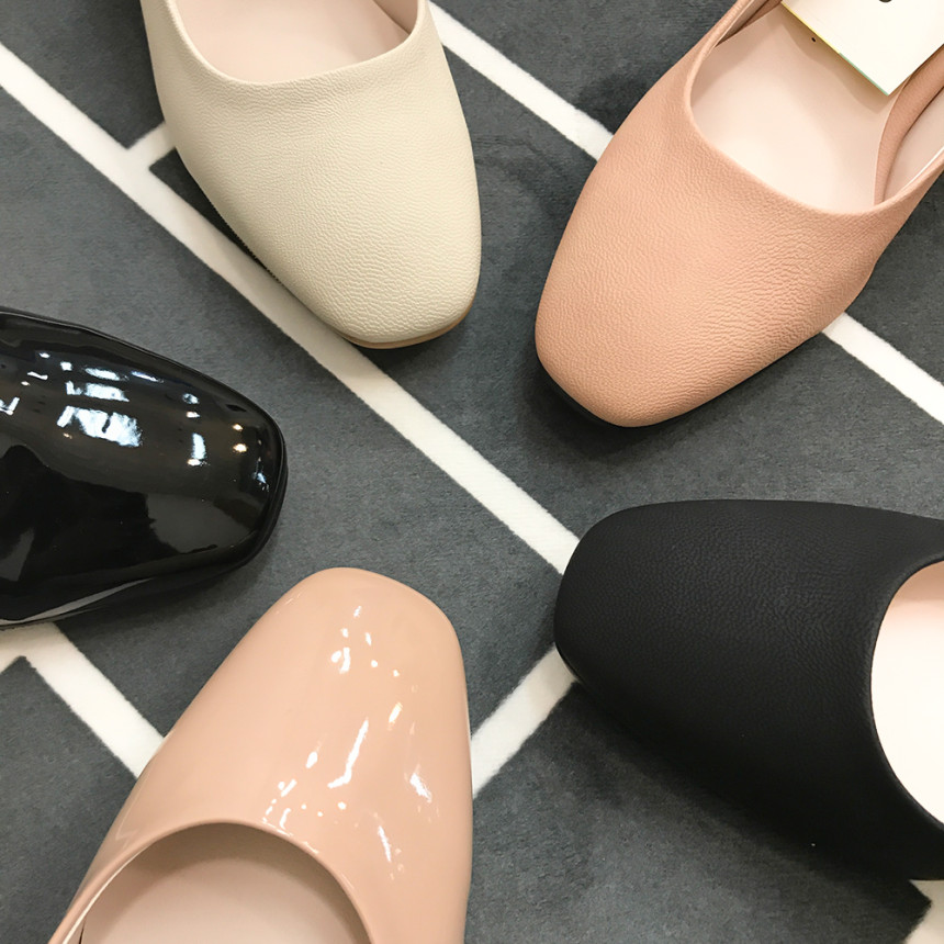 <b><p>Mourning Korean Rnd nose Middle heel pump</p></b><b><p>無排 韓国語 円形の鼻 ミドルヒール パンプス 靴 きれいな 簡単スタイル シル</p></b><br /><br /><p align='center'>