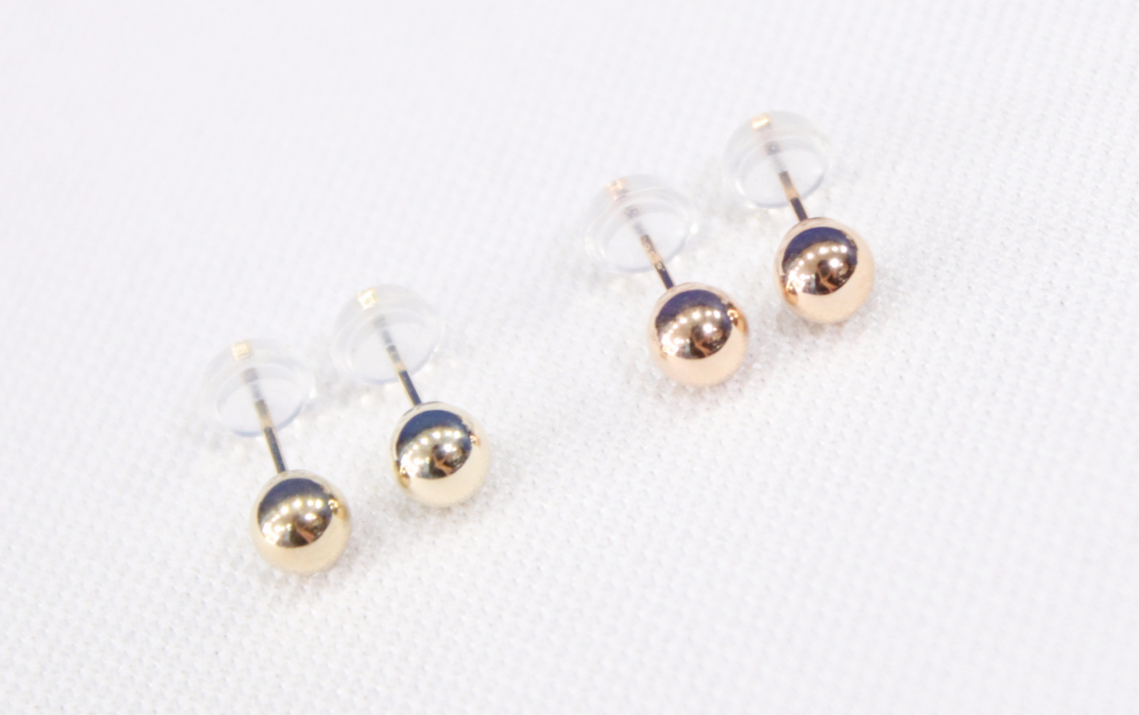 <b><p>14K Ball earrings yeow Rose Gold k shopp</p></b><b><p>14K ボールのイヤリング イエロー ズゴド kの金 kモ kデイリー</p></b><br /><br /><p align='center'>