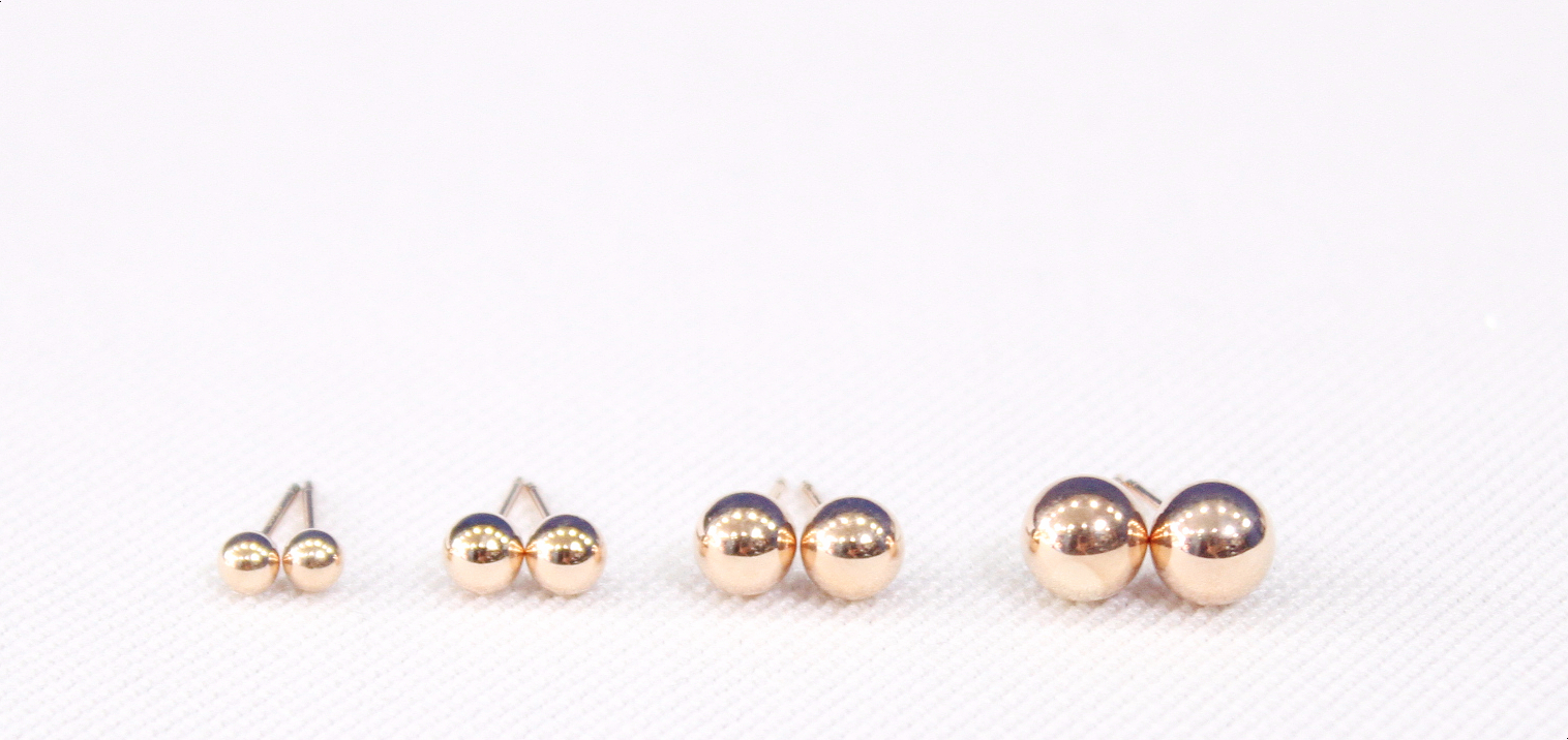 <b><p>14K Ball earrings yeow Rose Gold k shopp</p></b><b><p>14K ボールのイヤリング イエロー ズゴド kの金 kモ kデイリー</p></b><br /><br /><p align='center'>