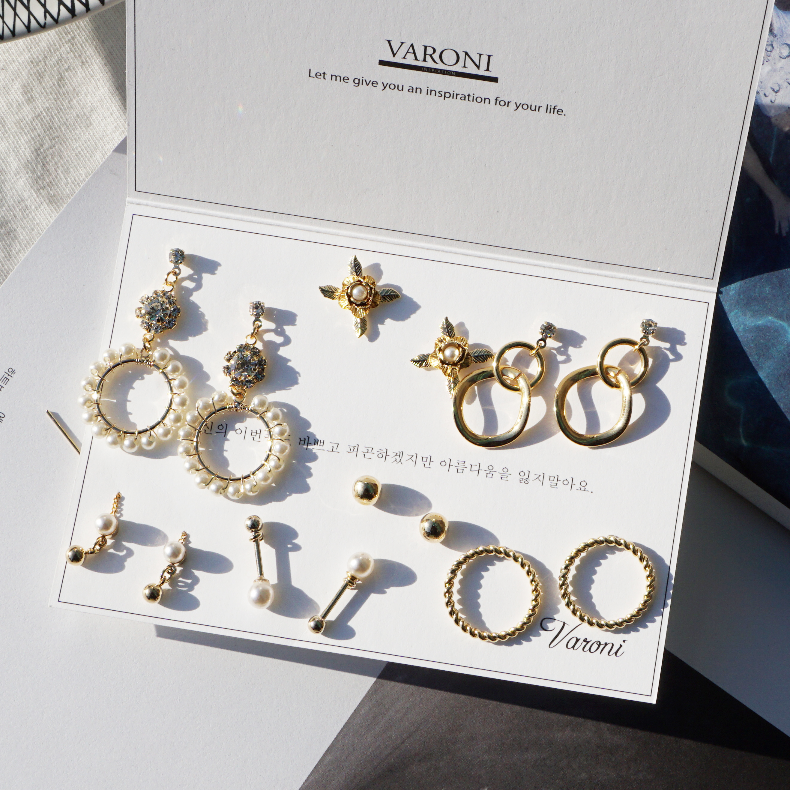 <b><p>gold Barney handmade week Wom ering Set package</p></b><b><p>ゴールド バローニ ハンドメイド 一週間 女性 イヤリング セット パッケージ ギフト</p></b><br /><br /><p align='center'>