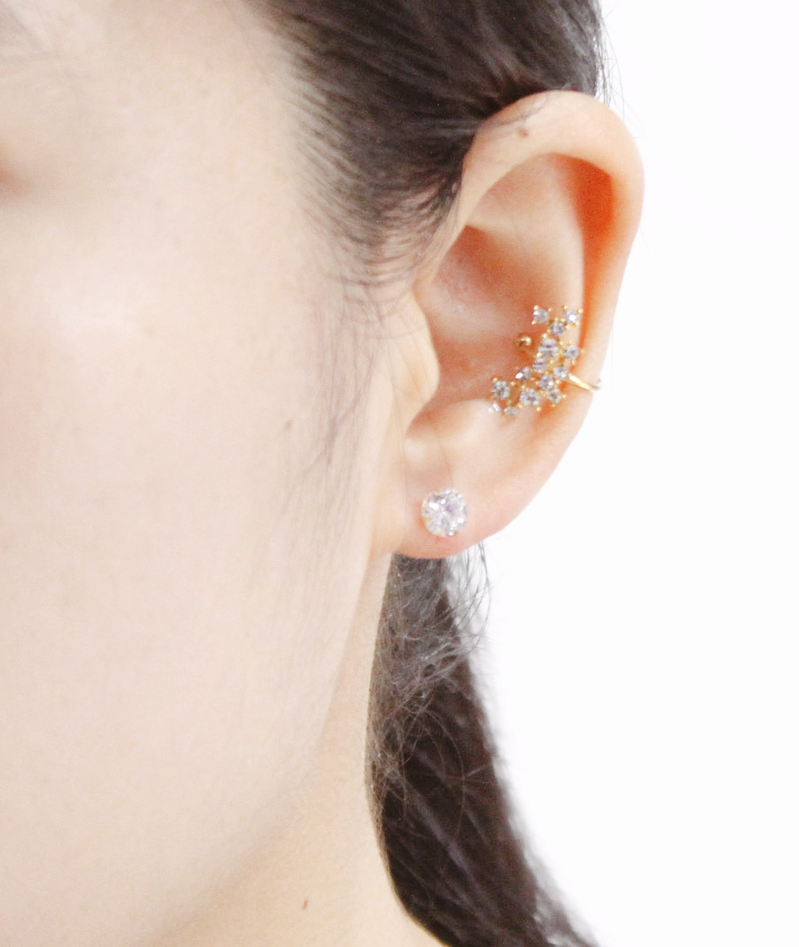 <b><p>14K earring Cubic k gold pretty daily simple</p></b><b><p>14K イヤリング キュービック kの金 きれいな kデイリー シンプル kギフト</p></b><br /><br /><p align='center'>