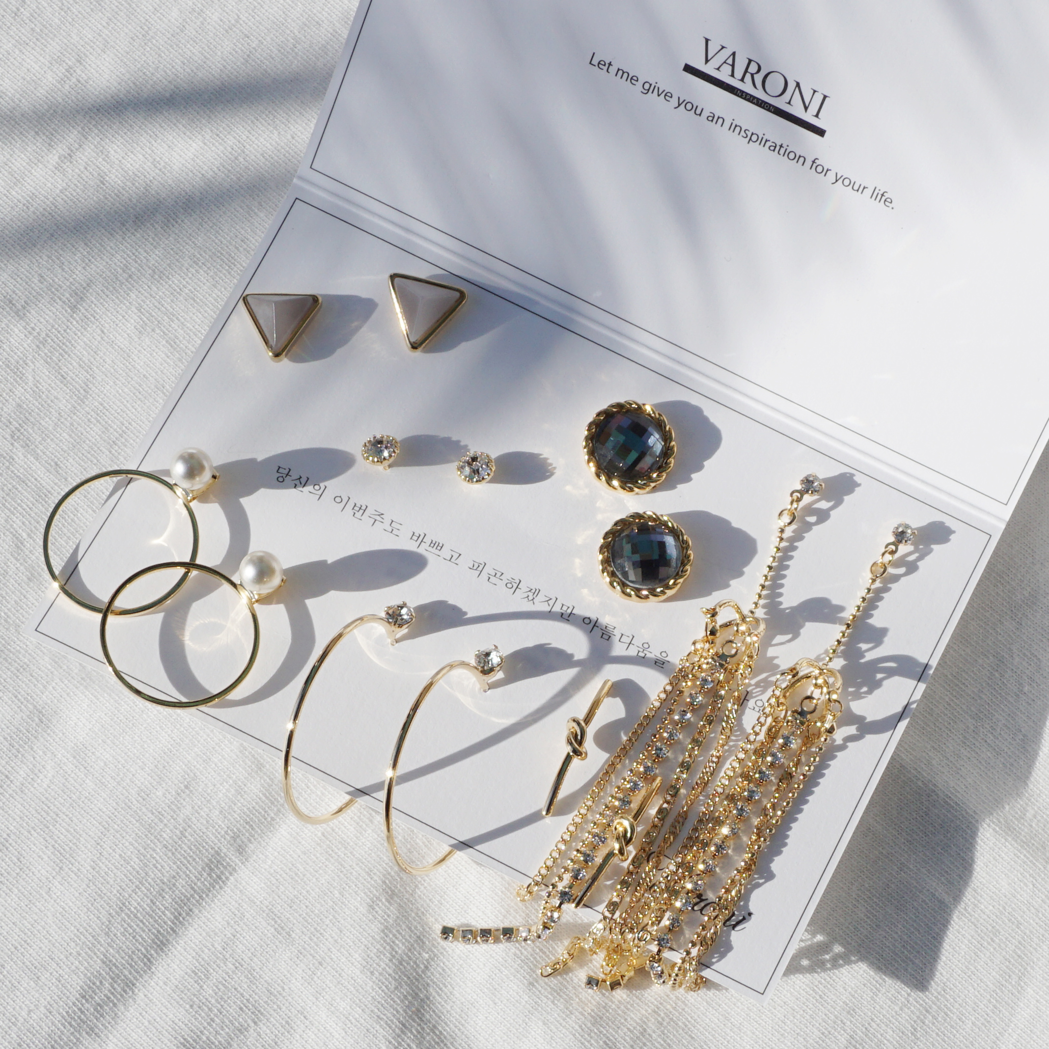 <b><p>gold Barney handmade week Wom ering Set package</p></b><b><p>ゴールド バローニ ハンドメイド 一週間 女性 イヤリング セット パッケージ ギフト</p></b><br /><br /><p align='center'>