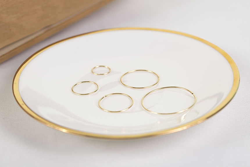<b><p>pipe earring 14k Daily simple Cotion of coorda</p></b><b><p>パイプ イヤリング 14kデイリー シンプル コーディネートの完成 ミニ 小さな</p></b><br /><br /><p align='center'>