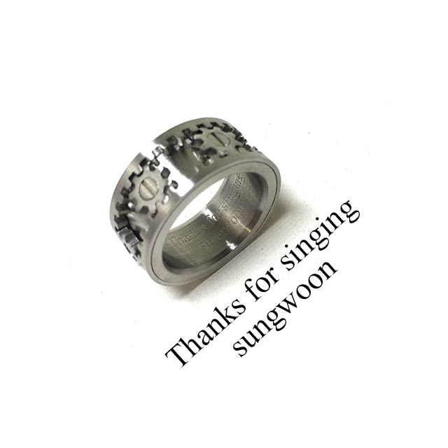 <b><p>An engineering studt made Gear, Pipette spr</p></b><b><p>工大生が 作成された 歯車、 ピジェトスピナー リング あなたのベア</p></b><br /><br /><p align='center'>