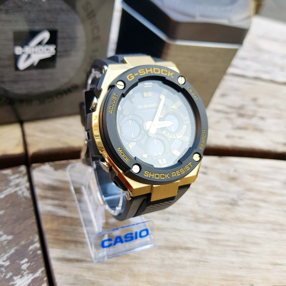 <b><p>Formal impt genuine Ji Steel Mod GST-S110</p></b><b><p>正規輸入純正 ジーショック 地スチール モデル GST-S110 00G 20L</p></b><br /><br /><p align='center'>