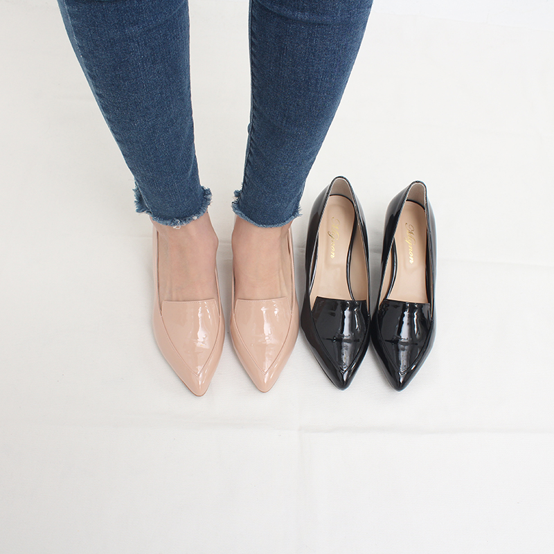 <b><p>2018 comfy cushion Tgue looper 5cm Korean</p></b><b><p>2018年 心地よい クッション 厚底ローファー 5cm Koreanスジェ エナメル</p></b><br /><br /><p align='center'>