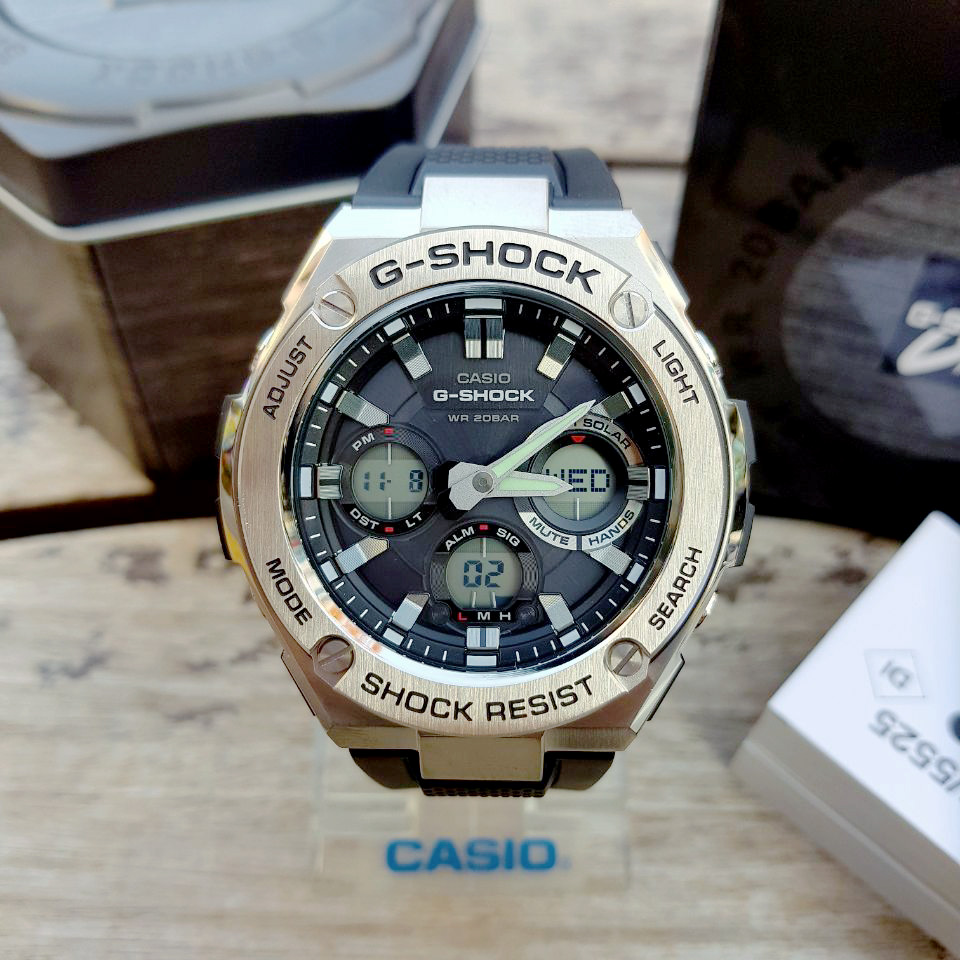 <b><p>Formal impt genuine Ji Steel Mod GST-S110</p></b><b><p>正規輸入純正 ジーショック 地スチール モデル GST-S110 00G 20L</p></b><br /><br /><p align='center'>