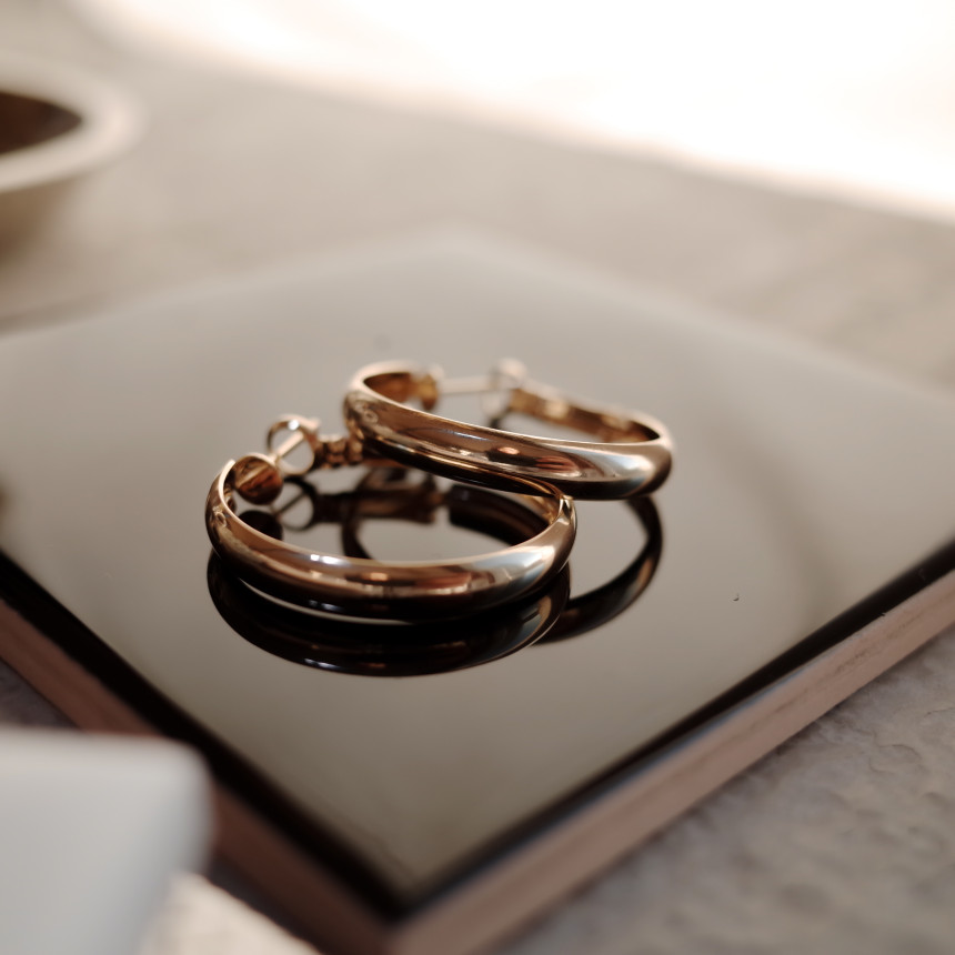 <b><p>NO.89 Basic Metal Ring earrs Stylish Ch Unique</p></b><b><p>NO.89 ベーシックメタル リングピアス スタイリッシュな ユニークなデザイン</p></b><br /><br /><p align='center'>