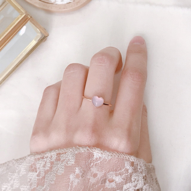 <b><p>Love Me heart one friendship ng gold silr</p></b><b><p>ラブ米 ハート ストーン 友情 リング ゴールド シルバー 重ね着 5 色 デイリー</p></b><br /><br /><p align='center'>
