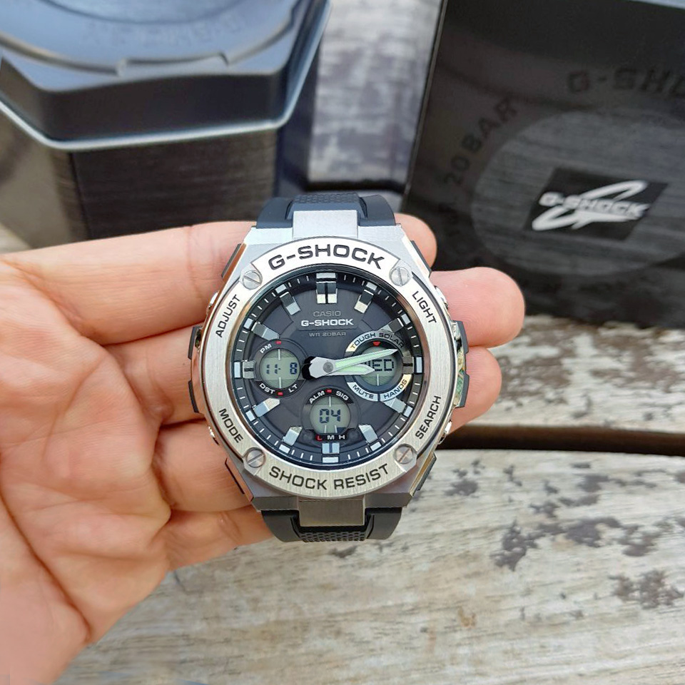 <b><p>Formal impt genuine Ji Steel Mod GST-S110</p></b><b><p>正規輸入純正 ジーショック 地スチール モデル GST-S110 00G 20L</p></b><br /><br /><p align='center'>