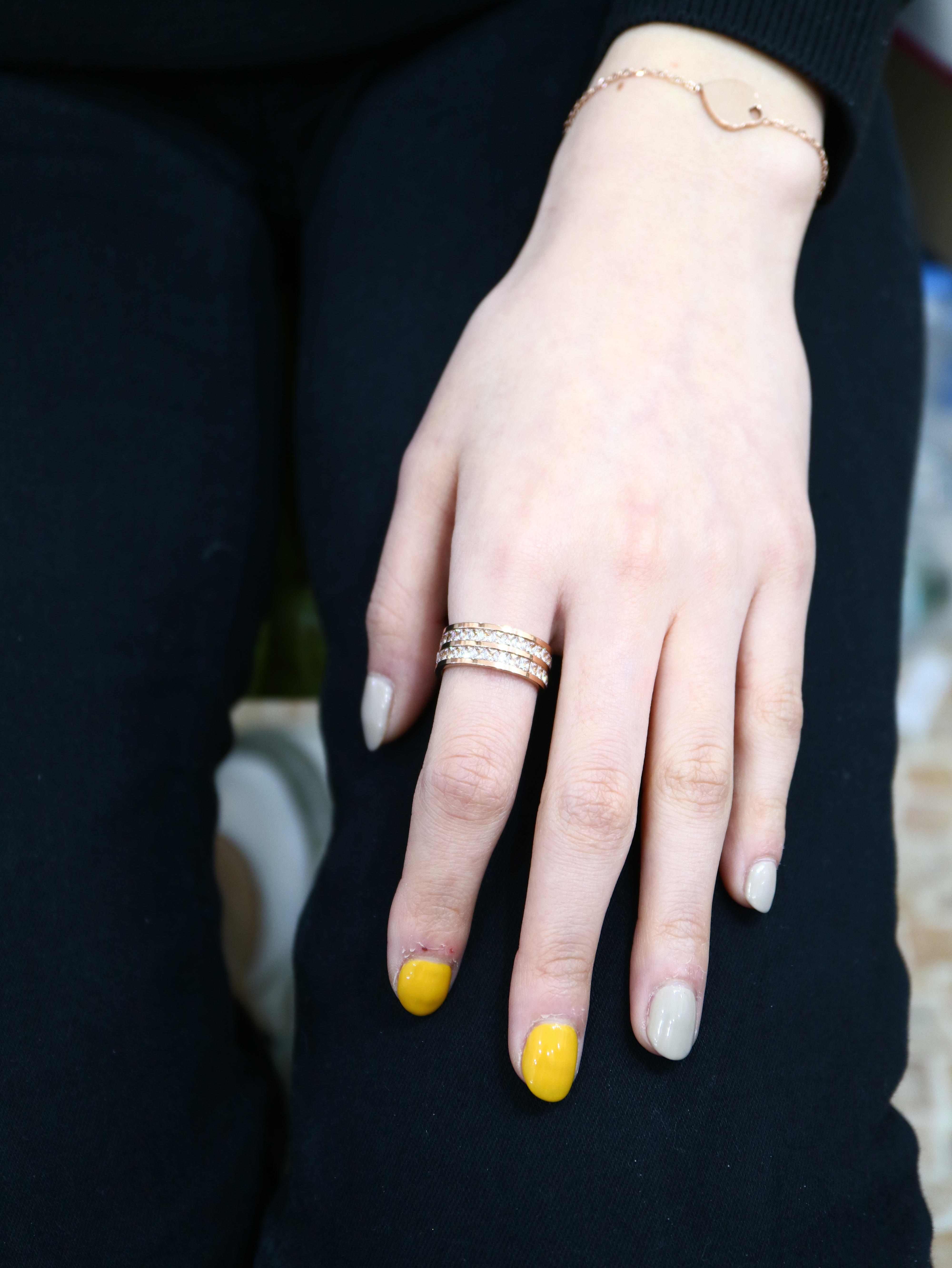 <b><p>Two Worn like Index finger Rr chance</p></b><b><p>二つの 着用たよう 検知 薬指 チャンス リング</p></b><br /><br /><p align='center'>