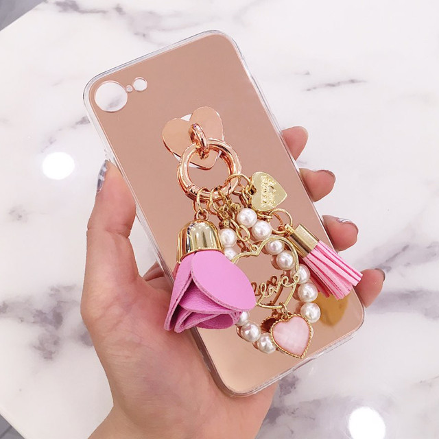 <b><p>Galaxy No Rose Keyring Tasl Ca Color iPhone</p></b><b><p>ギャラクシーノート8ローズバラキーリングタッセルケース3色のiPhone 8のガールフレンドの贈り物</p></b><br /><br /><p align='center'>