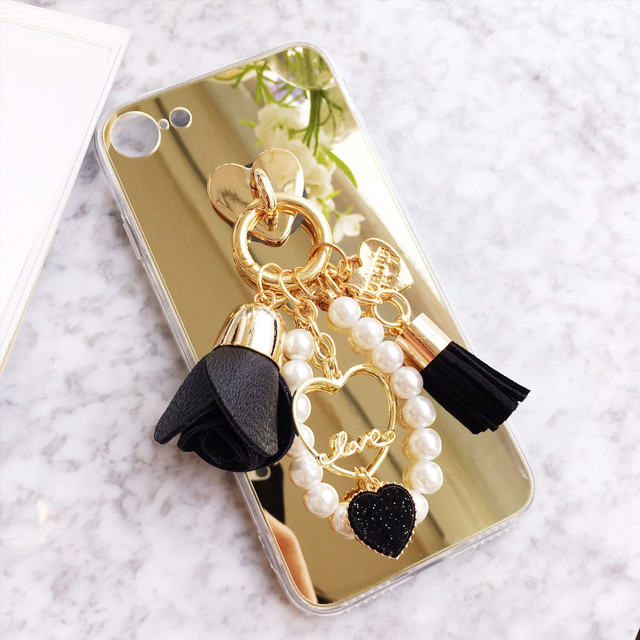 <b><p>Galaxy No Rose Keyring Tasl Ca Color iPhone</p></b><b><p>ギャラクシーノート8ローズバラキーリングタッセルケース3色のiPhone 8のガールフレンドの贈り物</p></b><br /><br /><p align='center'>
