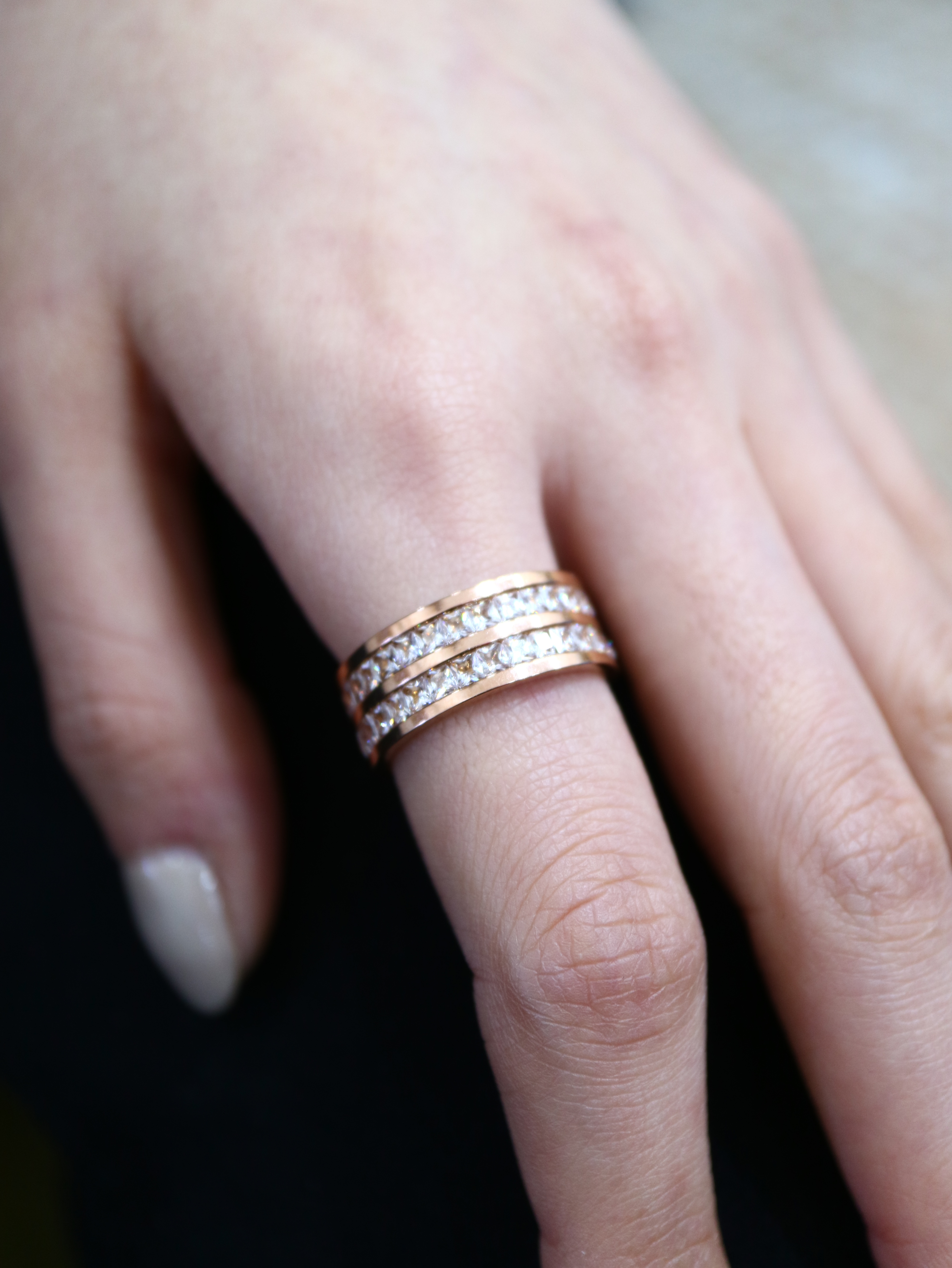 <b><p>Two Worn like Index finger Rr chance</p></b><b><p>二つの 着用たよう 検知 薬指 チャンス リング</p></b><br /><br /><p align='center'>