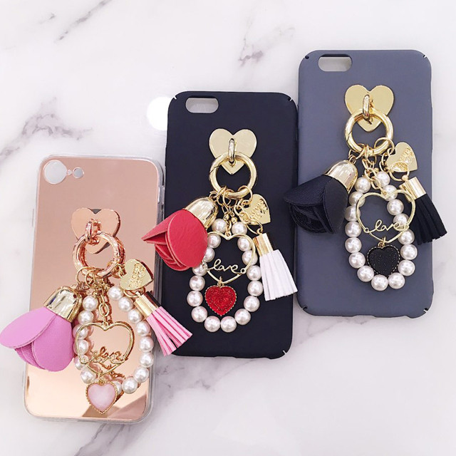 <b><p>Galaxy No Rose Keyring Tasl Ca Color iPhone</p></b><b><p>ギャラクシーノート8ローズバラキーリングタッセルケース3色のiPhone 8のガールフレンドの贈り物</p></b><br /><br /><p align='center'>