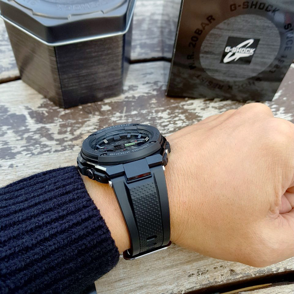 <b><p>Formal impt genuine Ji Steel Mod GST-S110</p></b><b><p>正規輸入純正 ジーショック 地スチール モデル GST-S110 00G 20L</p></b><br /><br /><p align='center'>