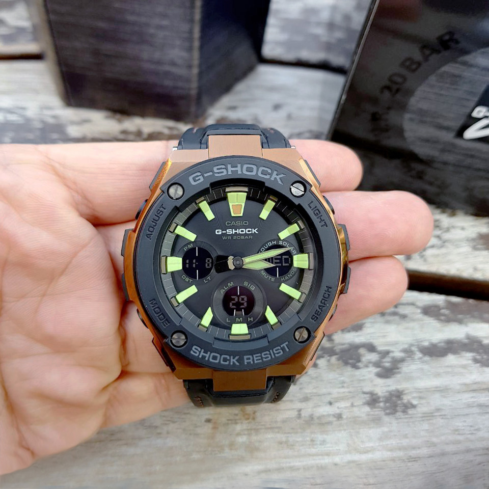 <b><p>Formal impt genuine Ji Steel Mod GST-S110</p></b><b><p>正規輸入純正 ジーショック 地スチール モデル GST-S110 00G 20L</p></b><br /><br /><p align='center'>