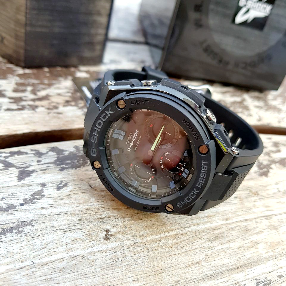 <b><p>Formal impt genuine Ji Steel Mod GST-S110</p></b><b><p>正規輸入純正 ジーショック 地スチール モデル GST-S110 00G 20L</p></b><br /><br /><p align='center'>