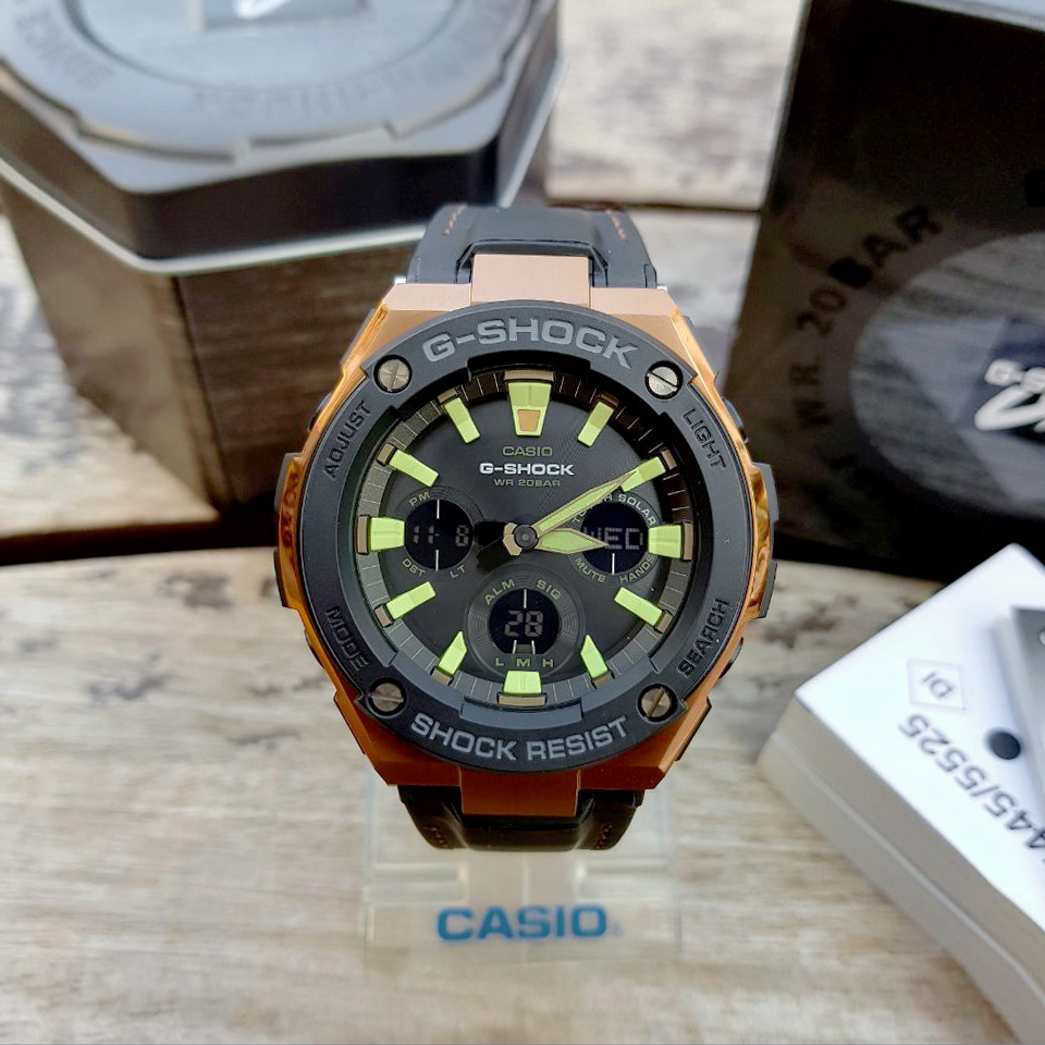 <b><p>Formal impt genuine Ji Steel Mod GST-S110</p></b><b><p>正規輸入純正 ジーショック 地スチール モデル GST-S110 00G 20L</p></b><br /><br /><p align='center'>