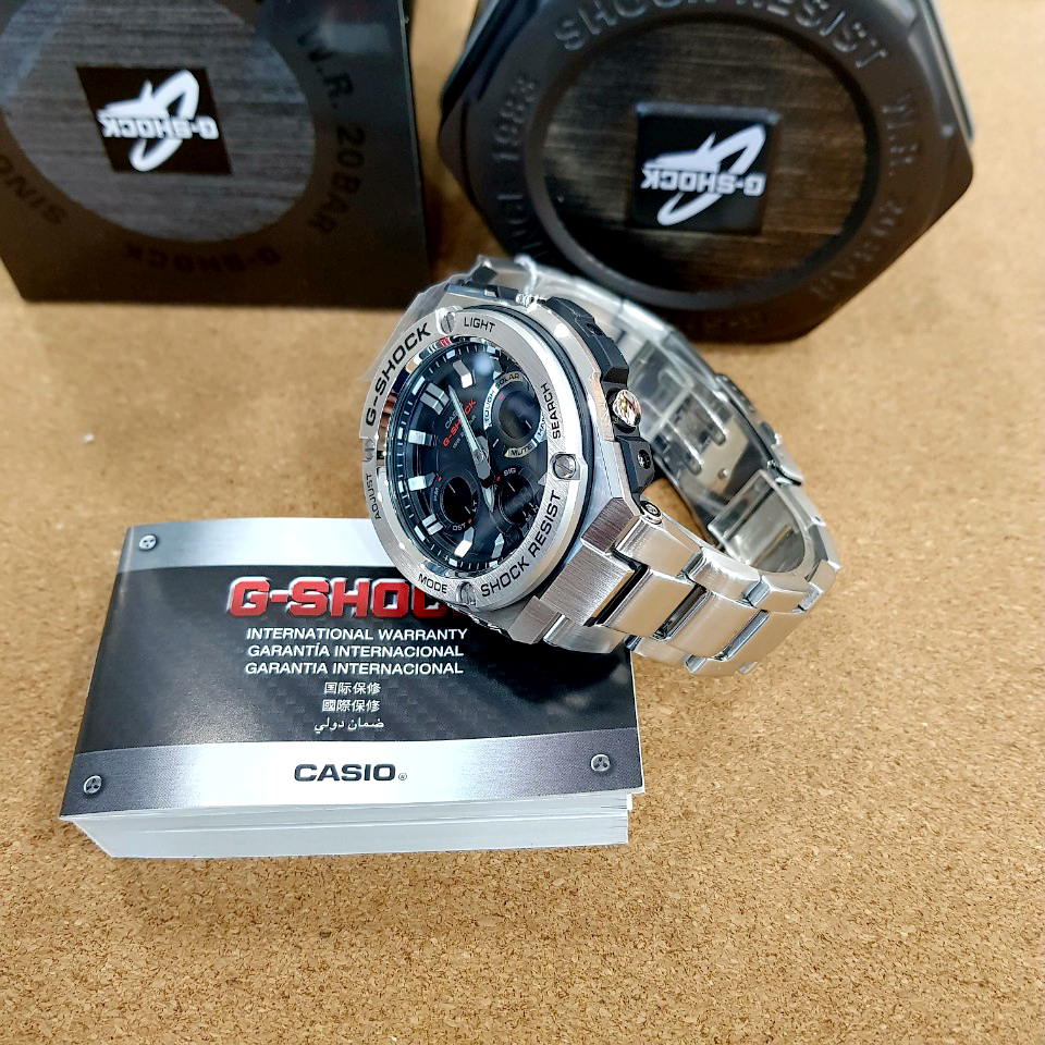 <b><p>Formal impt genuine Ji Steel Mod GST-S110</p></b><b><p>正規輸入純正 ジーショック 地スチール モデル GST-S110 00G 20L</p></b><br /><br /><p align='center'>