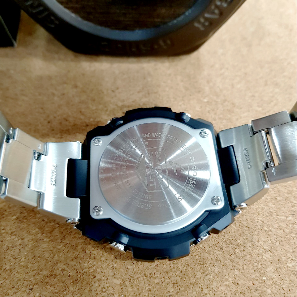 <b><p>Formal impt genuine Ji Steel Mod GST-S110</p></b><b><p>正規輸入純正 ジーショック 地スチール モデル GST-S110 00G 20L</p></b><br /><br /><p align='center'>