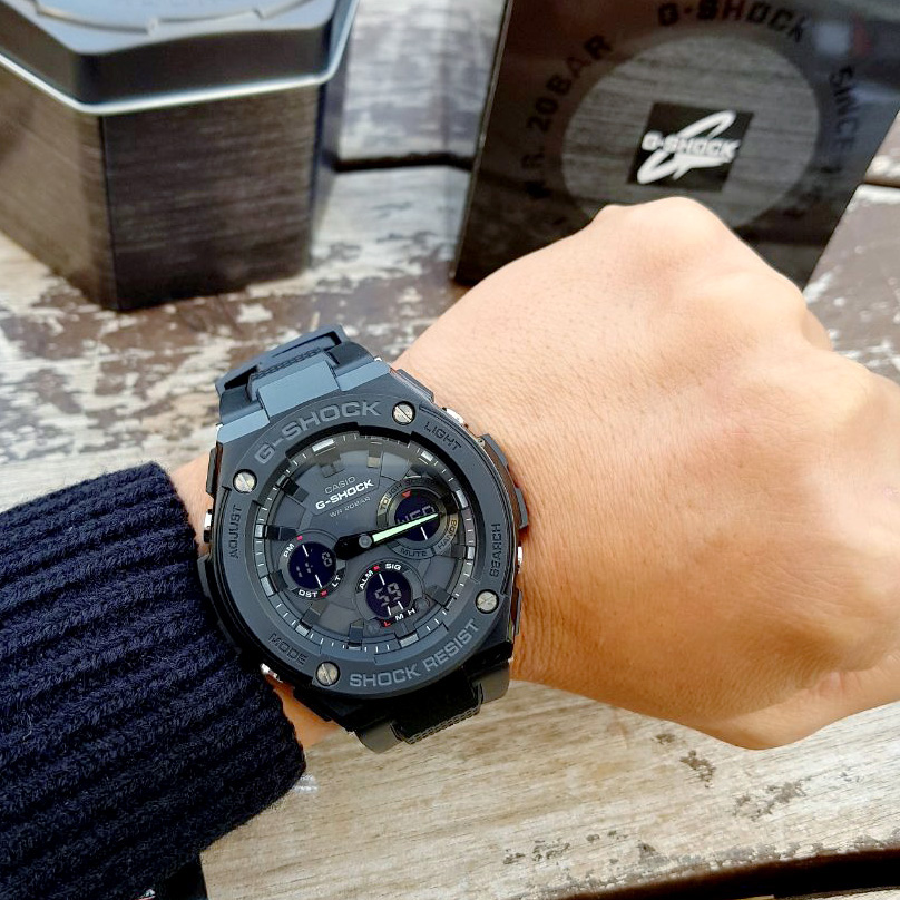 <b><p>Formal impt genuine Ji Steel Mod GST-S110</p></b><b><p>正規輸入純正 ジーショック 地スチール モデル GST-S110 00G 20L</p></b><br /><br /><p align='center'>