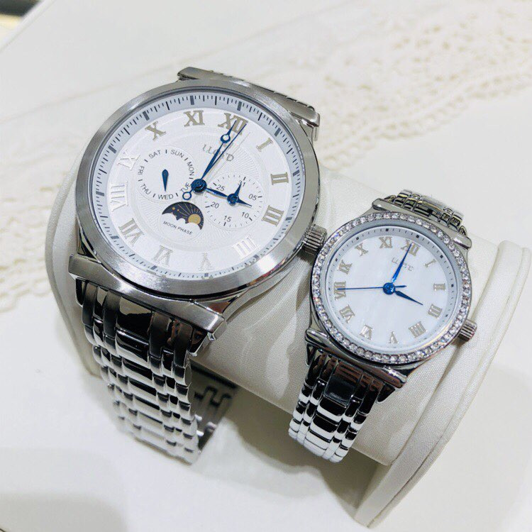 <b><p>Lloyd Moon Phase Full Ste couple metal cck</p></b><b><p>ロイド ムーンフェイズ フルスト カップル メタル 時計</p></b><br /><br /><p align='center'>