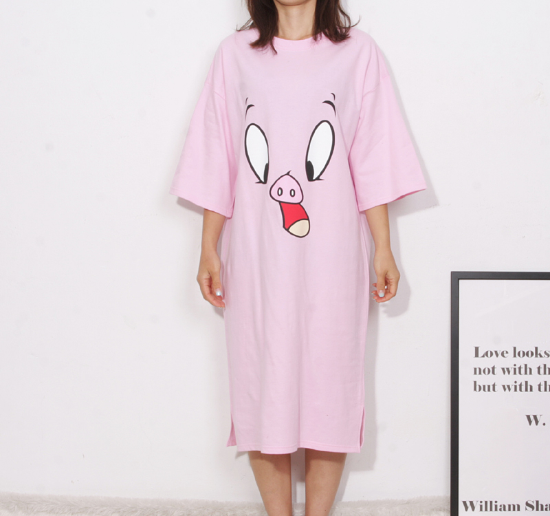 <b><p>pajamas one piece Homeware smile Fa</p></b><b><p>パジャマ ワンピース ホームウェア スマイル 純綿</p></b><br /><br /><p align='center'>