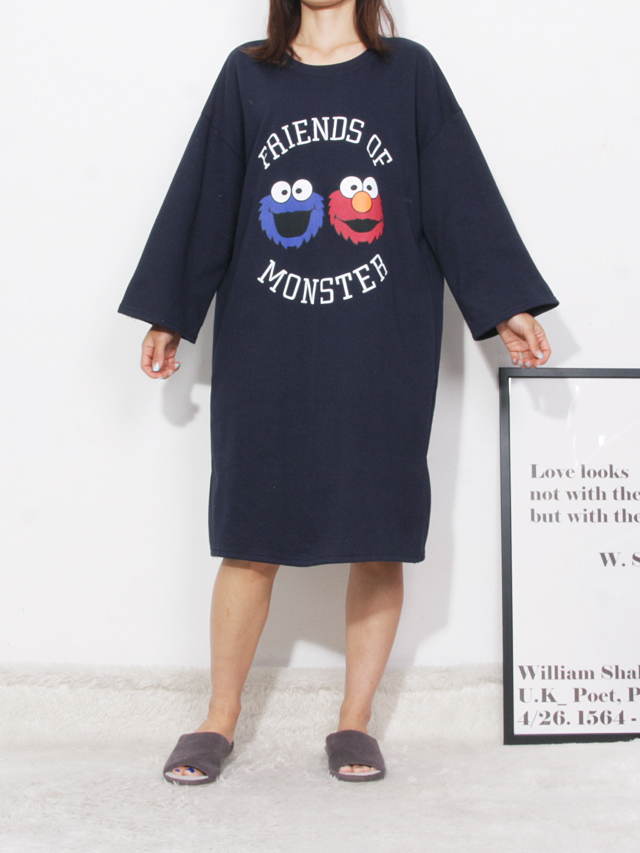 <b><p>pajamas one piece Homeware smile Fa</p></b><b><p>パジャマ ワンピース ホームウェア スマイル 純綿</p></b><br /><br /><p align='center'>