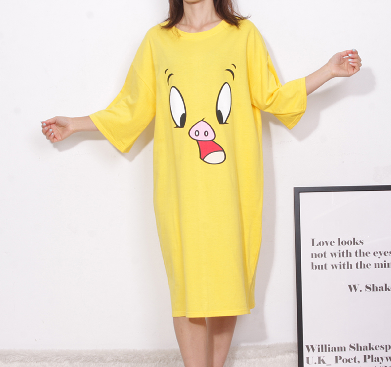 <b><p>pajamas one piece Homeware smile Fa</p></b><b><p>パジャマ ワンピース ホームウェア スマイル 純綿</p></b><br /><br /><p align='center'>